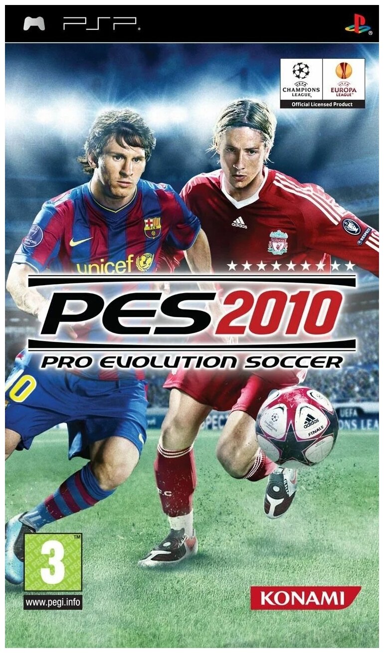 Игра Pro Evolution Soccer (PES 2010) (PSP) (eng)