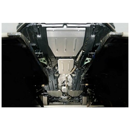 Защита ТСС картера, КПП, дифференциала и топливного бака Subaru Outback ZKTCC00512K (с 2021 г. в.)