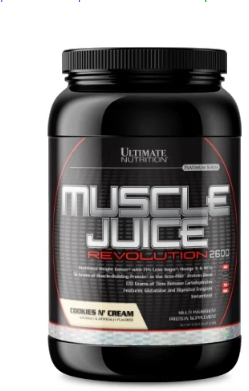 Ultimate Nutrition Muscle Juice Revolution 2600 - 2120 гр 4.69lb (Ultimate Nutrition) Печенье-крем