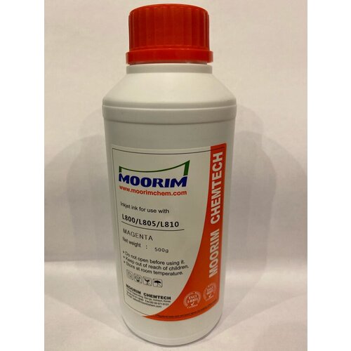 Чернила MOORIM L800, L805, L810 (500g) Magenta чернила moorim l800 l805 l810 500g yellow