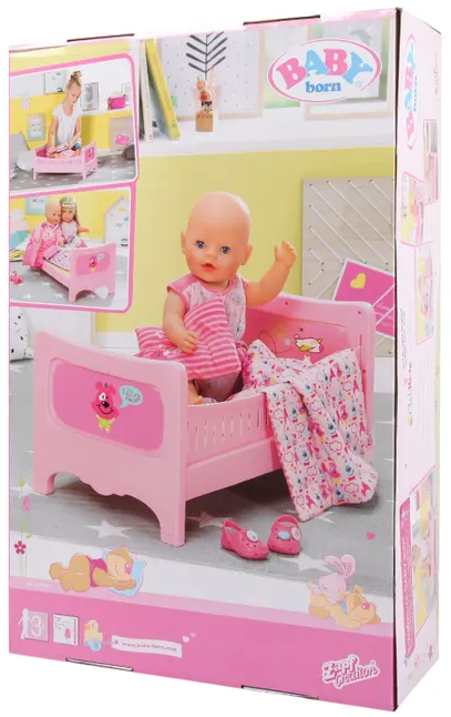 Zapf Creation AG Набор для куклы Baby Born кровать, 824-399