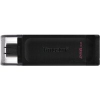 Флеш Диск Kingston 256Gb DataTraveler 70 DT70/256GB USB3.2 черный