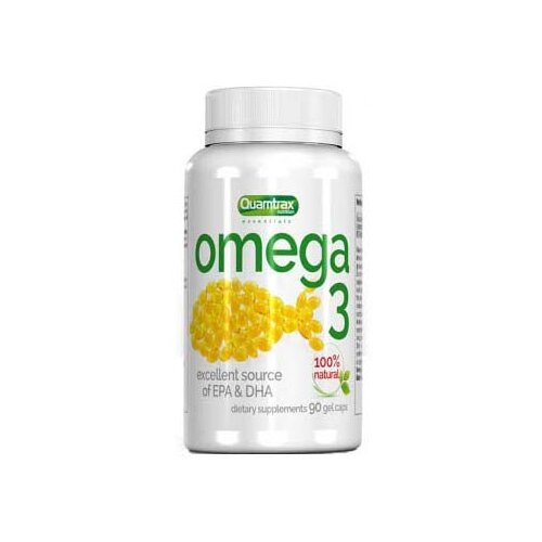 allnutrition omega 3 омега 3 жирные кислоты 90 шт Омега жирные кислоты Quamtrax Nutrition Omega 3 90 капс