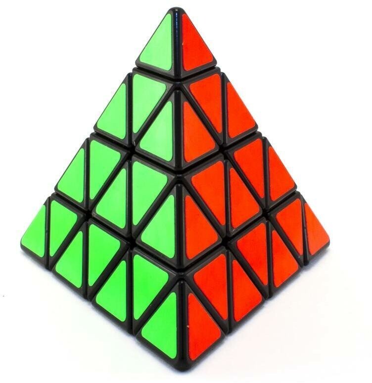 Головоломка пирамидка ShengShou 4x4 Master Pyraminx, black