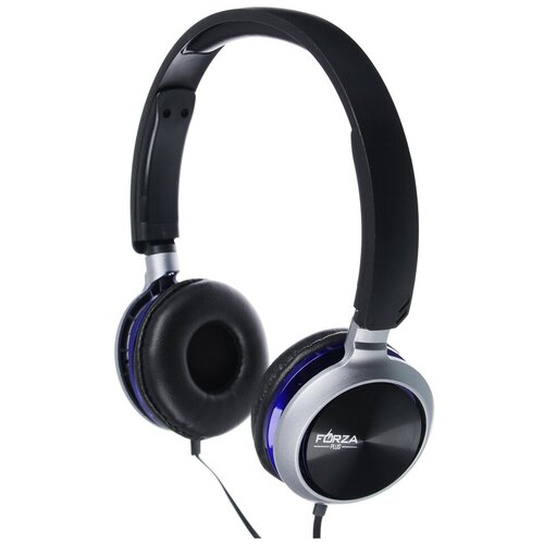 Наушники проводные накладные FORZA поворотные кабель 120см металлик красный цвет 75000₽