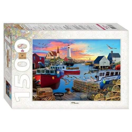 Пазлы 1500 Бухта Пегги Степ мозаика puzzle 1500 бухта пегги 444955