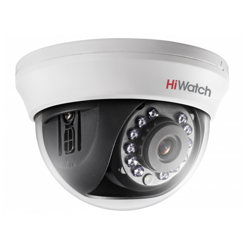 Камера видеонаблюдения HiWatch DS-T201(B) (6 mm) белый hiwatch ds t201 b 3 6 mm ds t201 b 3 6mm камеры видеонаблюдения