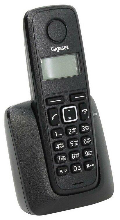 Радиотелефон DECT Gigaset A116 АОН Caller ID ускоренный набор 50 номеров ECO-режим