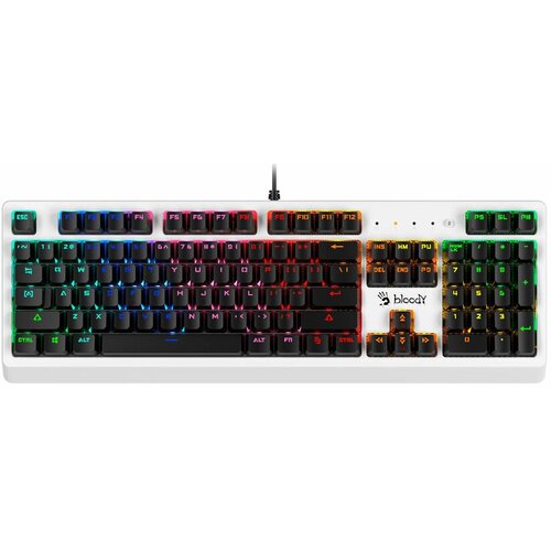 Клавиатура A4Tech Bloody B810RC белыйчерный 684300₽