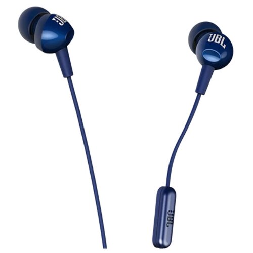 Проводные наушники JBL C200SI, blue