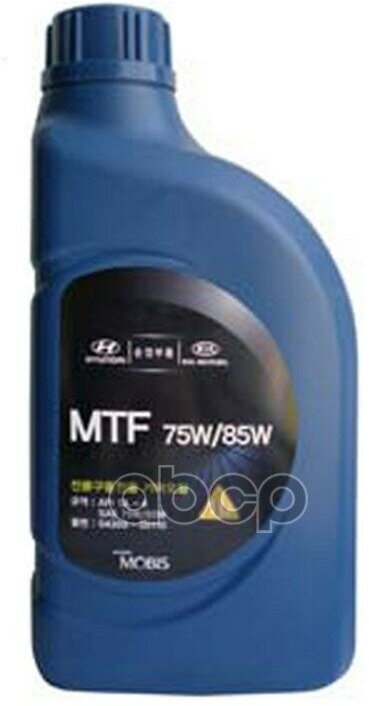 Mtf 75W/85W 1L Масло Трансмиссионное / Api Gl 4 Для Мкпп Hyundai-KIA арт. 04300-00110