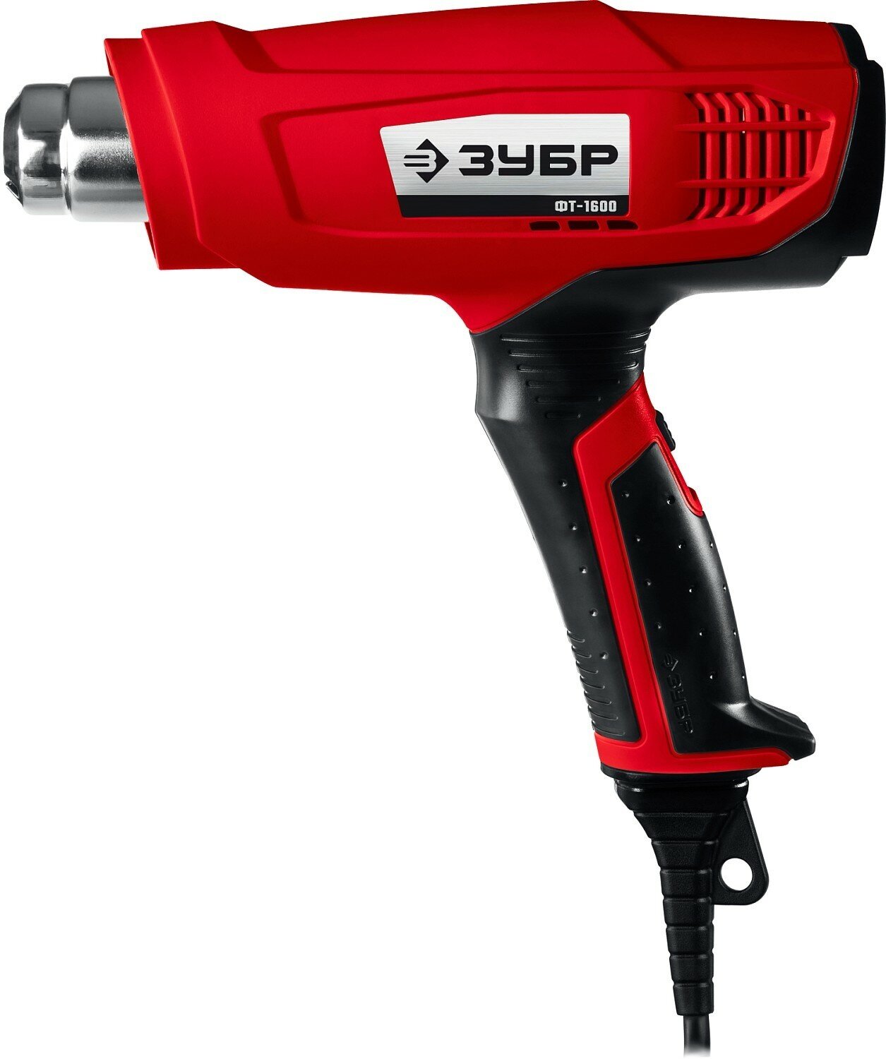 ЗУБР 1600 Вт, ступенчатая регулировка температуры, технический фен, серия «мастер» (ФТ-1600) — фото 1