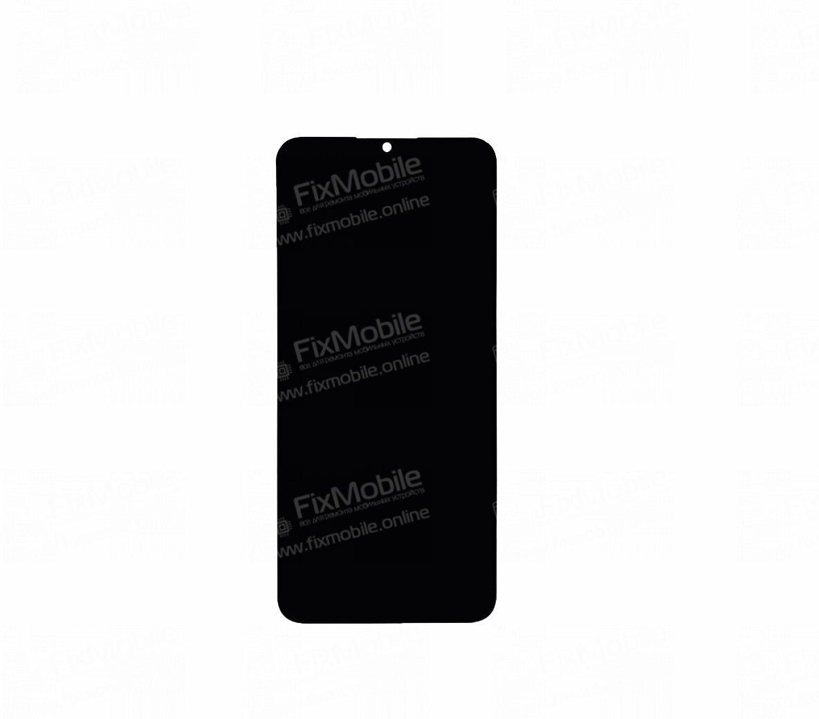 Дисплейный модуль с тачскрином для Samsung Galaxy A03s (A037F) (черный) (GH81-21233A) (AAA)