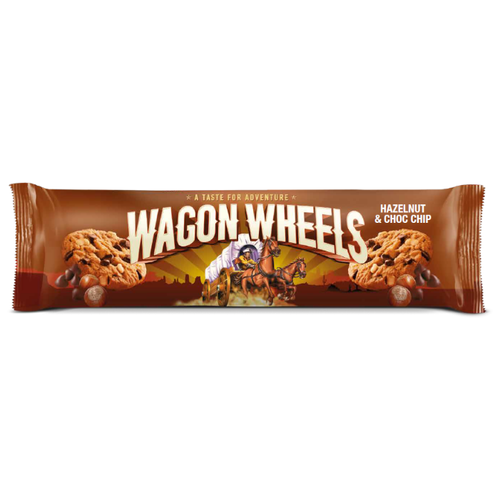 фото Печенье wagon wheels с фундуком