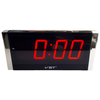 Часы настольные VST-731 черный/красный - изображение