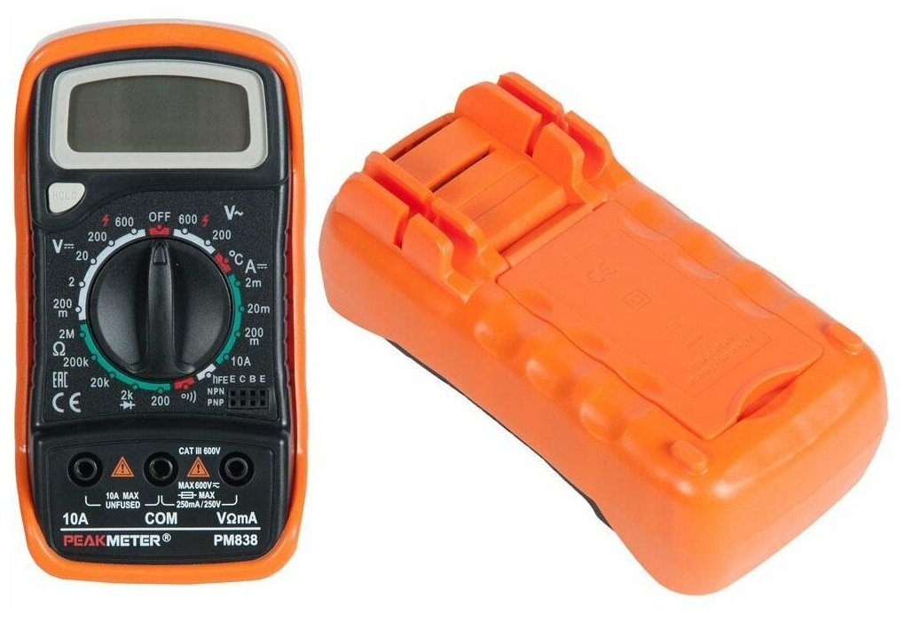 Multimeter / Мультиметр цифровой PEAKMETER PM838