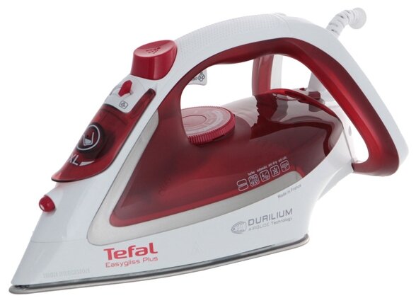 Утюг Tefal FV5717E0, красный/белый