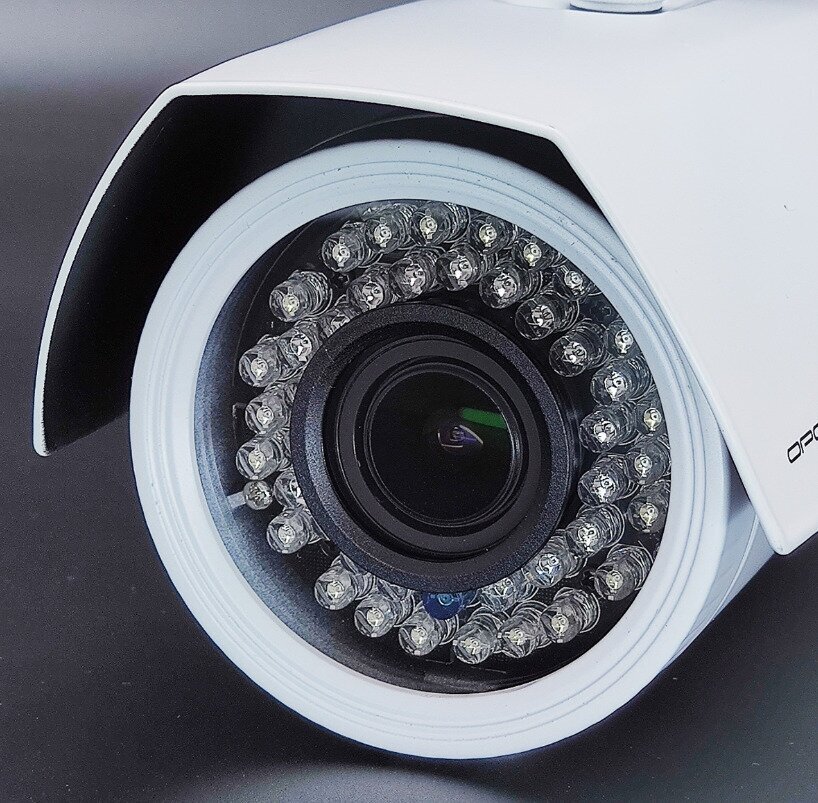 Белая видеокамера IP-WI-FI OT-VNI40 (1920*1080, 2Mpix, 3,6мм, металл) - фотография № 3