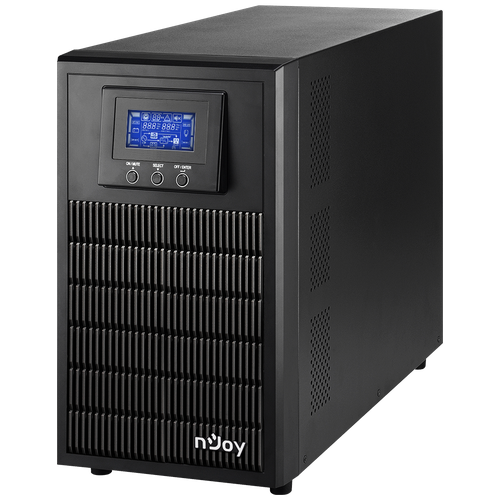 Интерактивный ИБП nJoy Aten PRO 3000 черный 2700 Вт ибп ippon innova g2 3000 3000va 2700w rs 232 usb 8 x iec