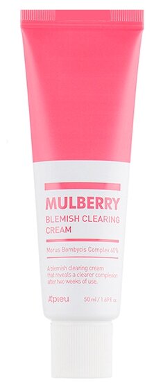 APIEU крем для проблемной кожи лица Mulberry Blemish Clearing Cream, 50 мл