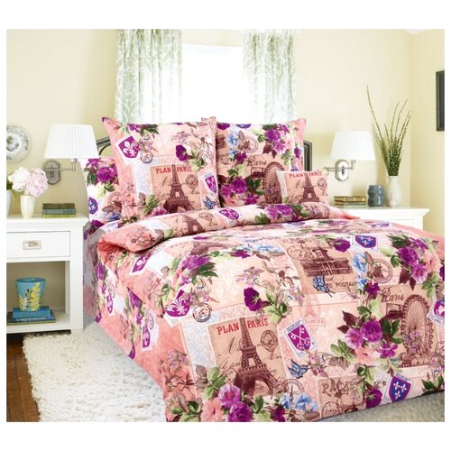 фото Постельное белье «париж 1», бязь (1.5) текс-дизайн