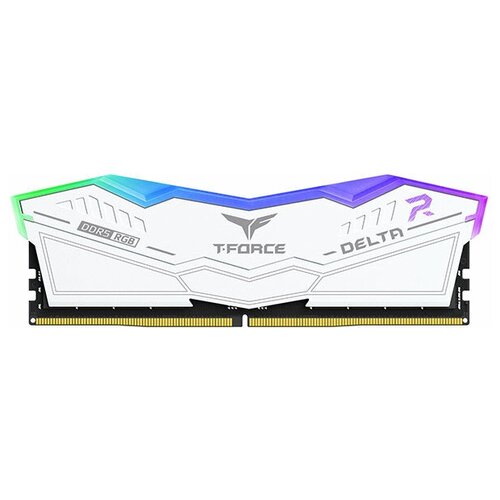 Модуль памяти DDR5 TEAMGROUP T-Force Delta RGB 48GB 2x24GB 7600MHz CL36 36-47-47-84 14V FF4D548G7600HC36EDC01 White 3020700₽