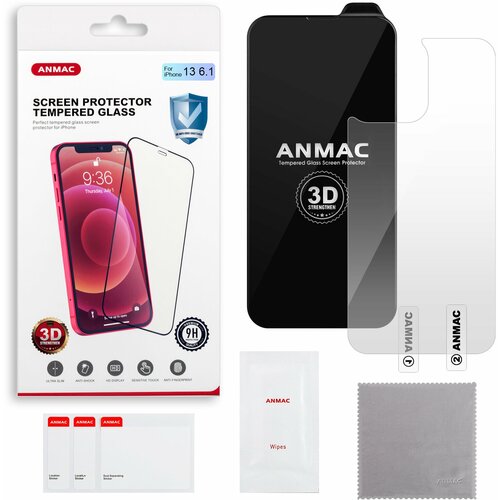 Защитное стекло для iPhone 13 Pro Max 6.7 (2021) + пленка назад ANMAC