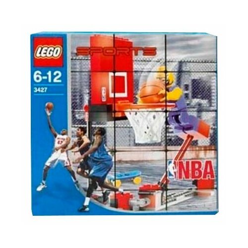 lego sports 3564 nba collectors 5 Конструктор LEGO Sports 3427 NBA Слэм-данк, 54 дет.