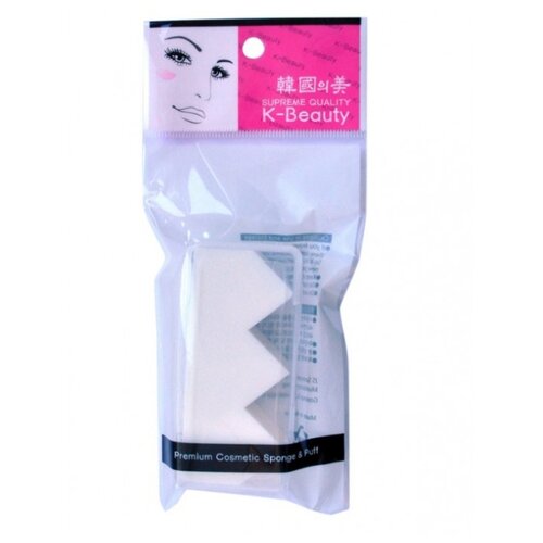 фото K-beauty спонжи в кейсе 3шт