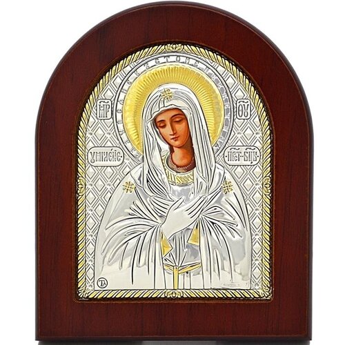 донская икона божией матери в серебряном окладе Икона Умиление Божией Матери в серебряном окладе.