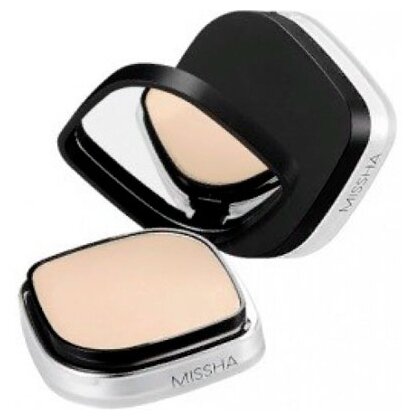 Missha Пудра компактная Signature Dramatic Two-way Pact SPF50 / PA+++ sand