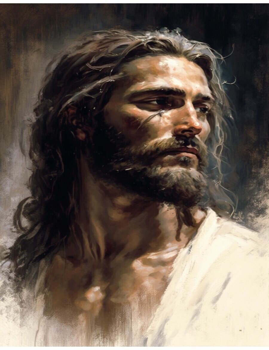 Картина по номерам Портрет Иисуса Христа 40х50 см Art Hobby Home