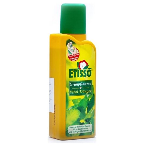 ETISSO (Этиссо) удобрение для здорового роста декоративно-лиственных комнатных, балконных и садовых растений, 250 мл (Германия)