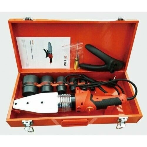 Паяльник мощность 2000Вт 20-63мм 6 насадокСварочный аппарат для труб и фитингов 599900₽