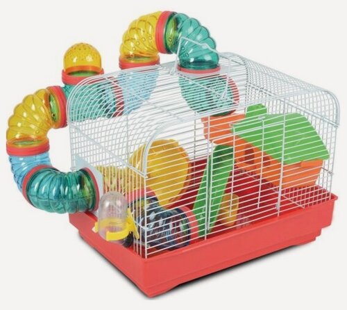 Изображение товара Клетка для грызунов Triol YDB236 с переходами, эмаль, 33х23х24 см