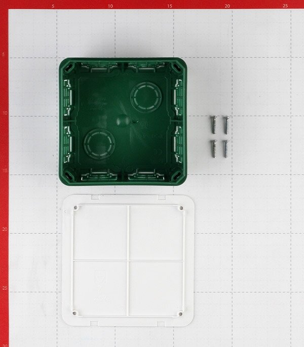 IMT351221 коробка распределительная для сплошных стен 100X100X50 DIY Упаковка (72 шт.) Schneider Electric - фото №5