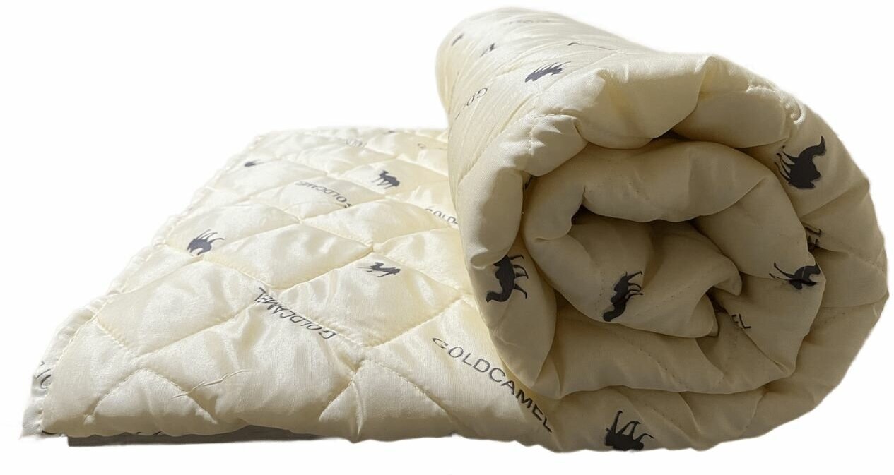 Одеяло верблюжья шерсть летнее 1,5 спальное чехол полиэстер - фотография № 10