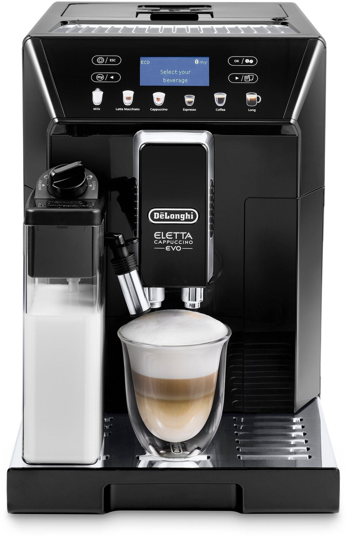 Кофемашина De'Longhi Eletta Cappucino Evo ECAM46.860