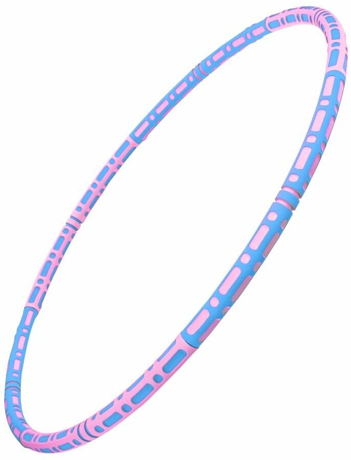 Массажный обруч Solmax, разборный, розовый, 95 см