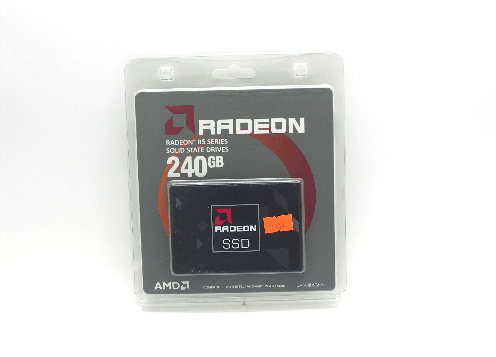 Твердотельный накопитель SSD 2.5" 240 Gb AMD Radeon R5 Read 520Mb/s Write 420Mb/s TLC R5SL240G