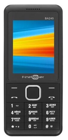 Сотовый телефон FinePower BA245Black