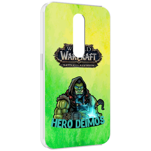 Чехол MyPads world-of-warcraft мужской для Motorola Moto X Force (XT1585 / XT1581) задняя-панель-накладка-бампер чехол mypads дед мороз и world of tanks для motorola moto x force xt1585 xt1581 задняя панель накладка бампер