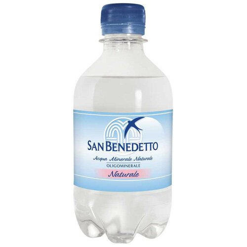 Минеральная вода San Benedetto / Сан Бенедетто негазированная ПЭТ 0.33 л (24 штук)