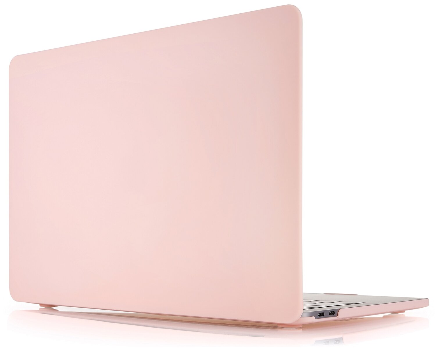 Чехол защитный «vlp» Plastic Case для MacBook Pro 16'' 2019-2020, светло-розовый