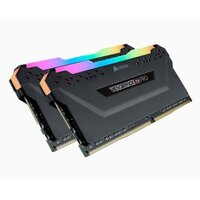 Оперативная память CORSAIR DDR4 16Gb (2x8Gb) 3200MHz pc-25600 Vengeance RGB Pro black (CMW16GX4M2C3200C16)