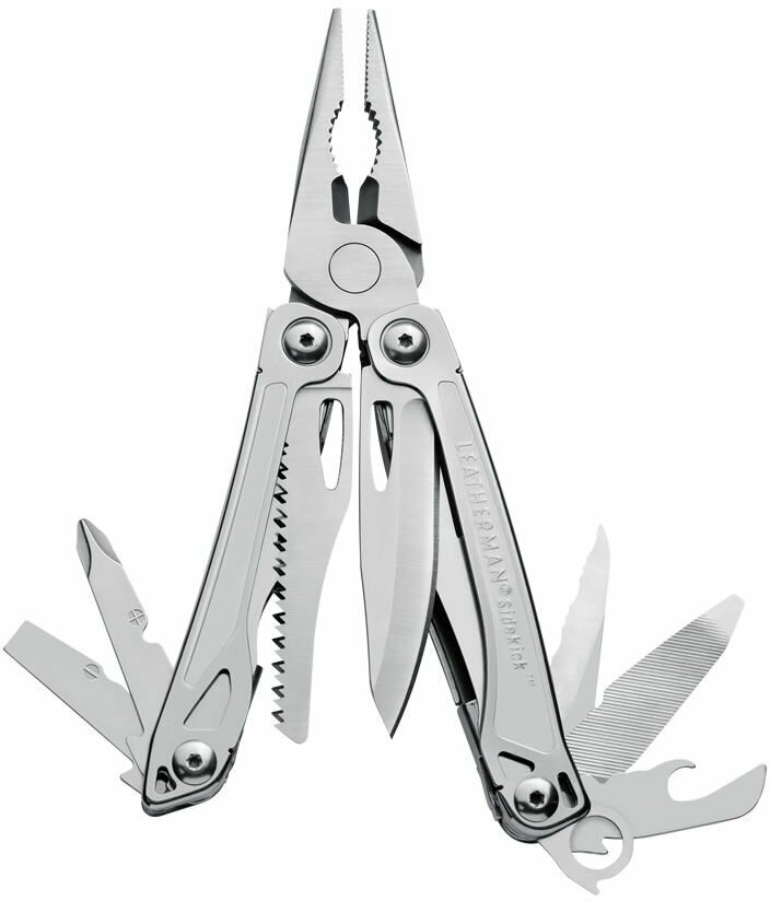 Leatherman мультитул sidekick, 14 функций, нейлоновый чехол