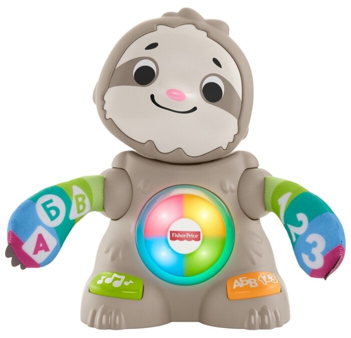 Интерактивная развивающая игрушка Fisher-Price Танцующий ленивец (GHY96)