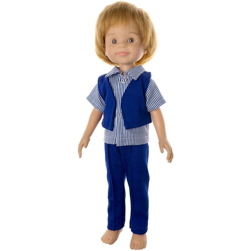 Костюмчик для куклы-мальчика Paola Reina 32 см кукла paola reina 32 см кэрол шатенка с длинными волосами