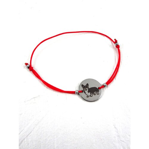 Браслет Сочиняй мечты, размер 25 см, красный браслет мужской и женский на руку силиконовый с пластиной для гравировки черный бижутерия spikes
