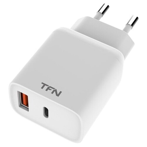 Сетевое зарядное устройство Quick Charge+Power Delivery(18Вт max), Цв ет: черный (TFN, TFN-WCRPD18WQCPDWH)